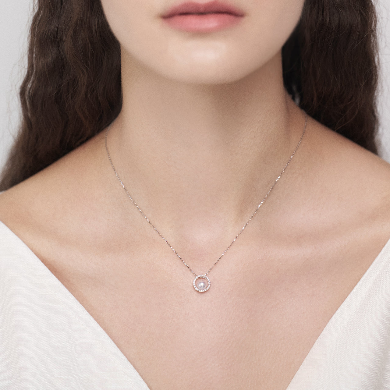 月光女神珍珠項鍊 Selene Akoya Pearl Necklace