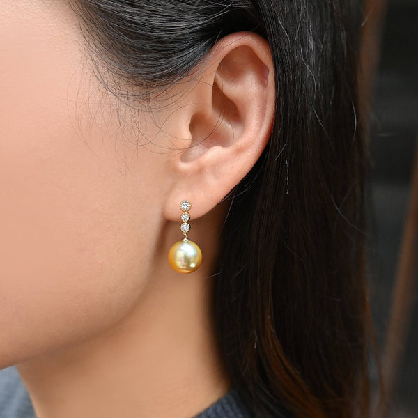 莉亞南洋珠耳環 Aurelia South Sea Pearl Earrings