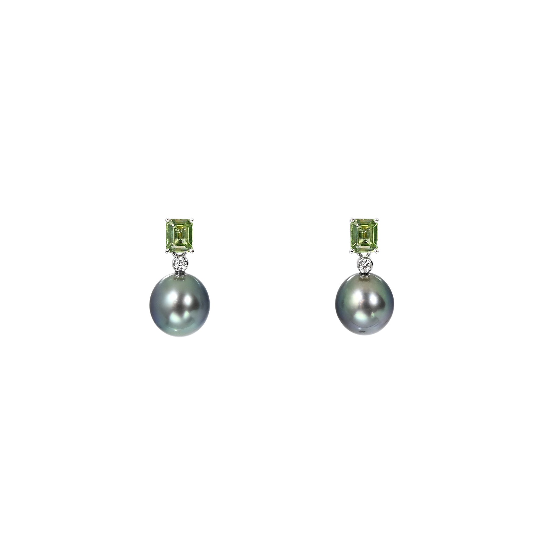 森語黑珍珠耳環 FOREST WHISPER TAHITIAN PEARL EARRINGS