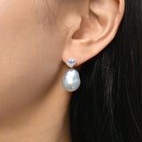 貝理雅巴洛克珍珠耳環 Blair BAROQUE PEARL EARRINGS