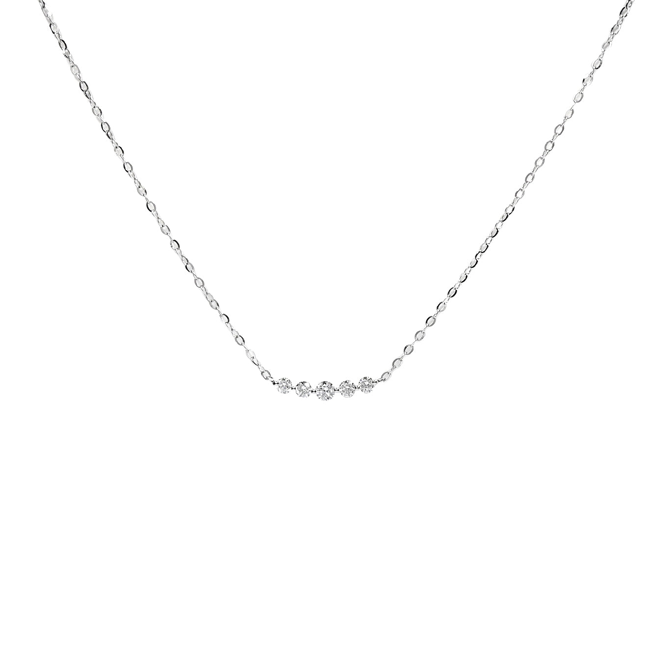 光鑽石項鍊 Kira Diamond Necklace