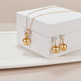 南洋金珠耳環 South Sea Pearl Earrings