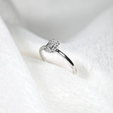 冰雪之心鑽石戒指 Frozen Heart Diamond Ring