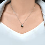 黛曜黑珍珠項鍊Ebony Tahitian Pearl Necklace