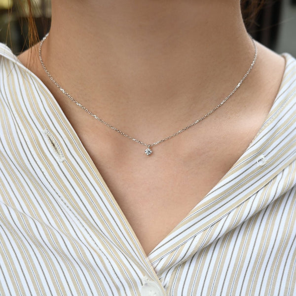 堅定鑽石項鍊 Audrey Diamond Necklace