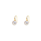 白天鵝珍珠耳環 Swan Akoya Pearl Earrings