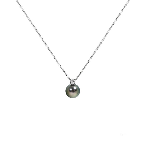 黛曜黑珍珠項鍊Ebony Tahitian Pearl Necklace