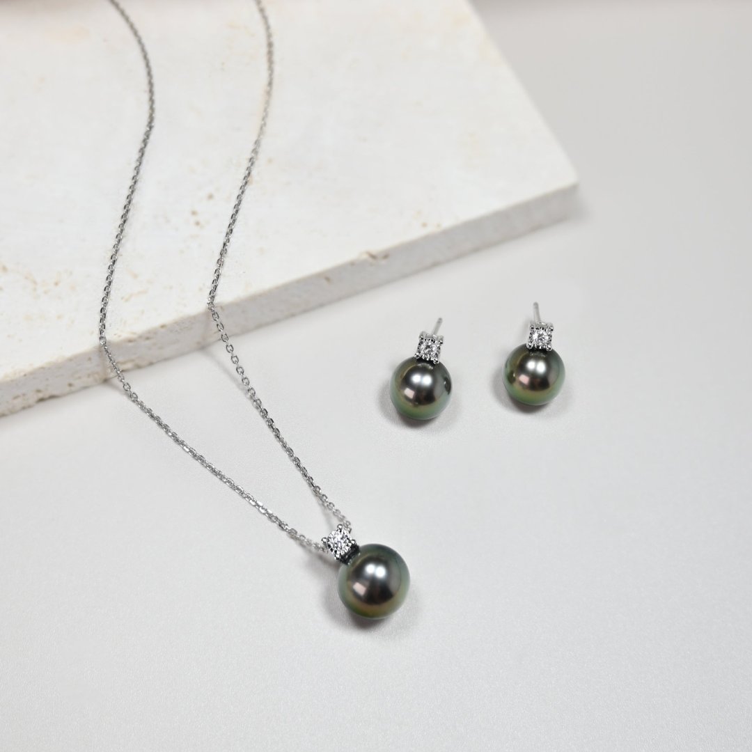 黛曜黑珍珠項鍊Ebony Tahitian Pearl Necklace