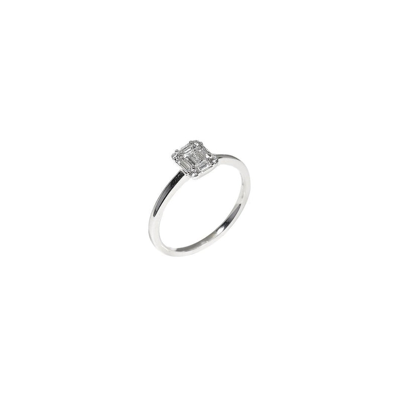 冰雪之心鑽石戒指 Frozen Heart Diamond Ring