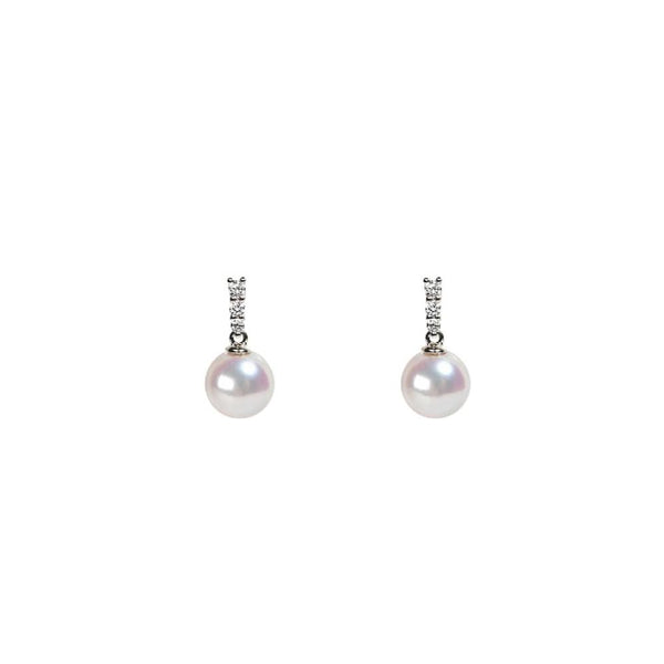 流星珍珠鑽石耳環 Meteor Pearl Diamond Earrings