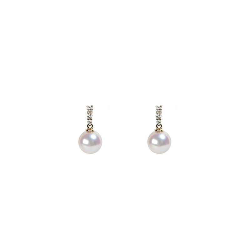 流星珍珠鑽石耳環 Meteor Pearl Diamond Earrings