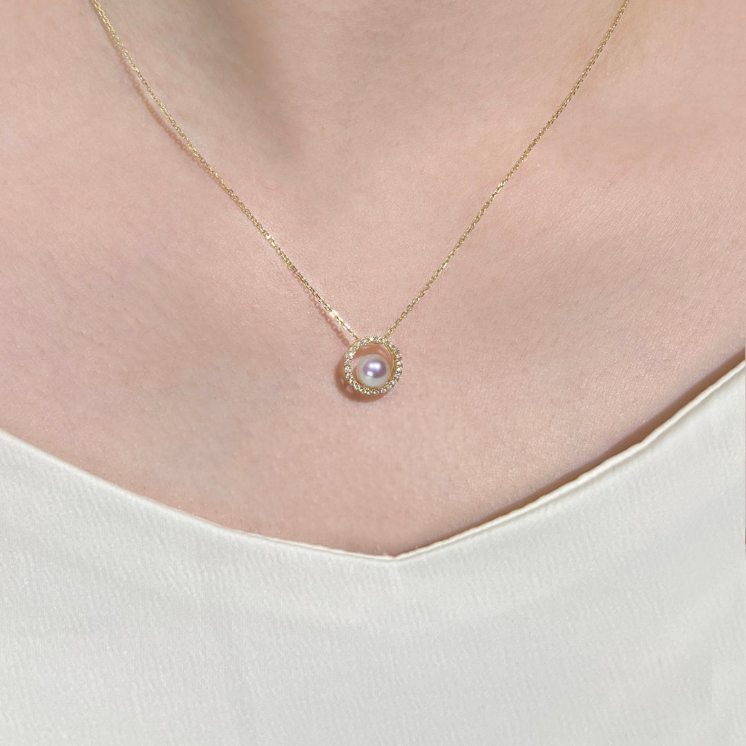 月光女神珍珠項鍊 Selene Akoya Pearl Necklace