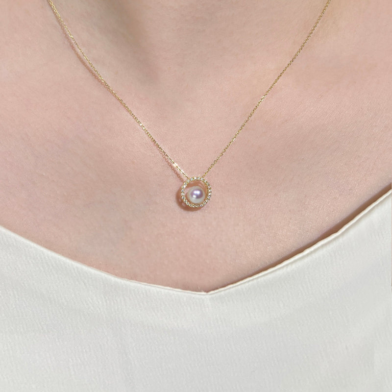 月光女神珍珠項鍊 Selene Akoya Pearl Necklace