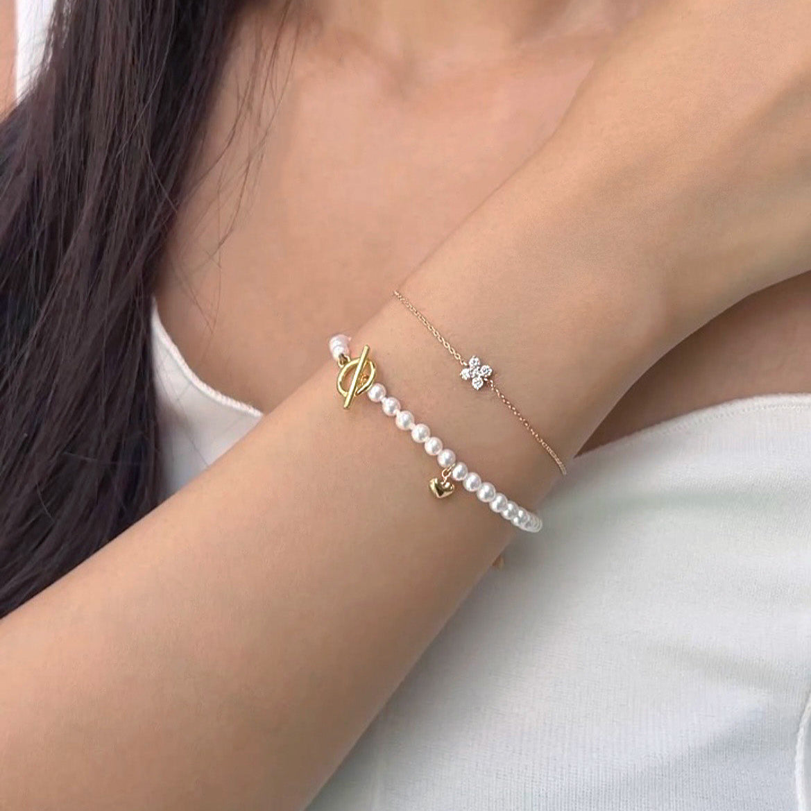 Amora Pearl Bracelet