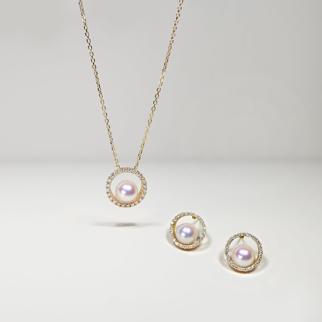 月光女神珍珠項鍊 Selene Akoya Pearl Necklace