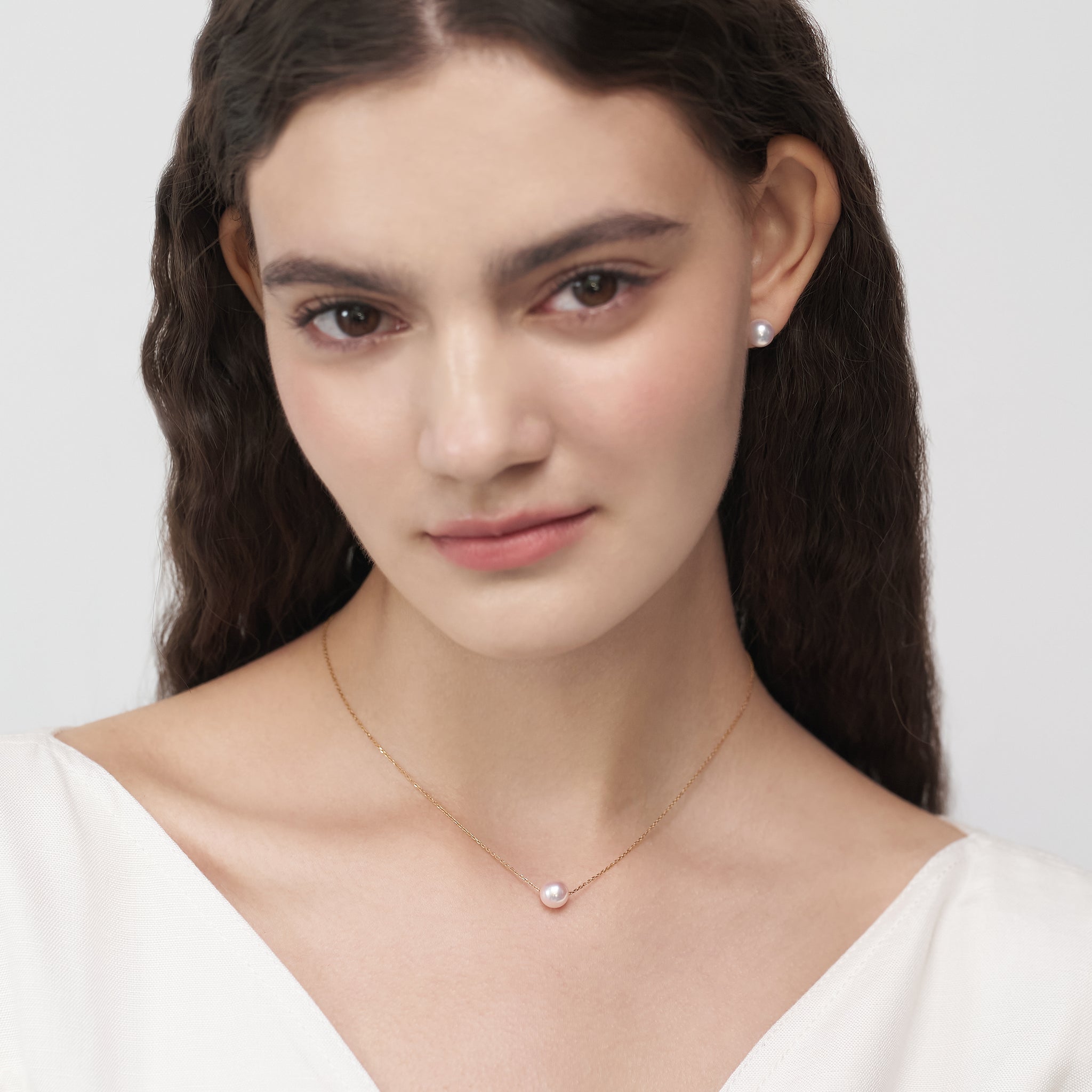 Sole Akoya Pearl Necklace