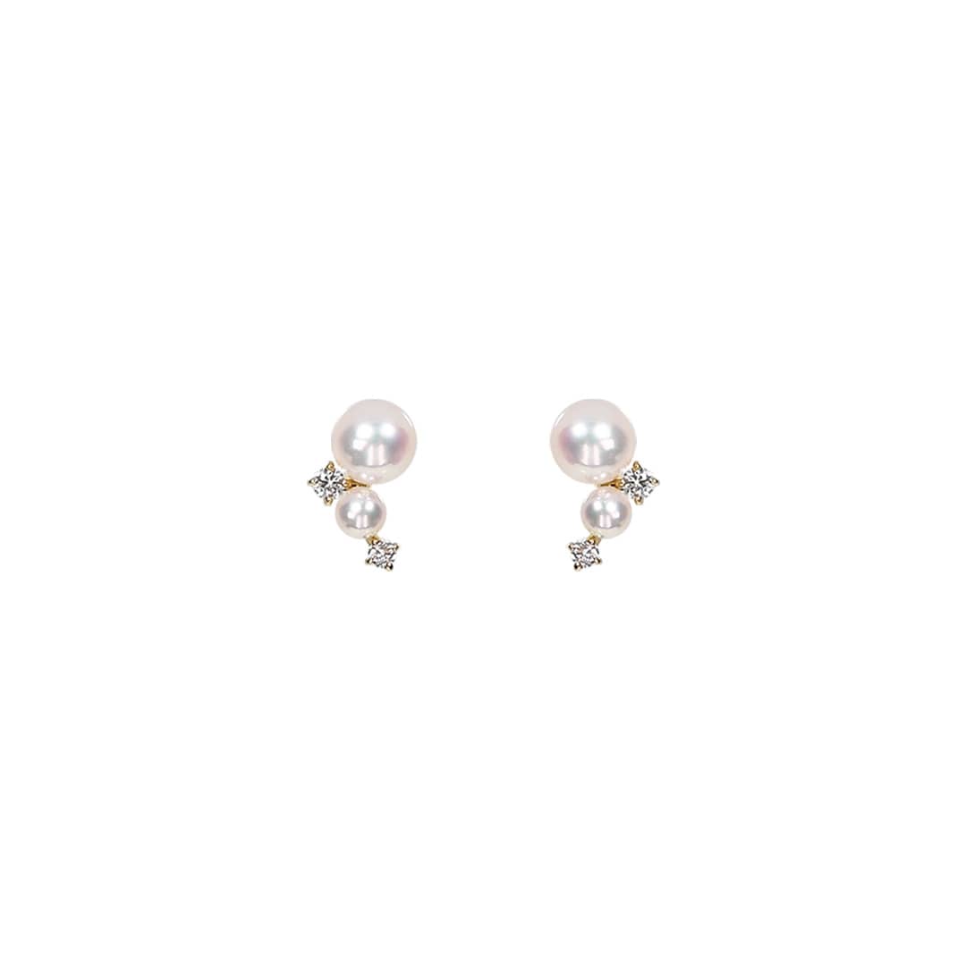 恆星珍珠耳環 Stellar Akoya Pearl Earrings
