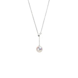 初遇珍珠Y字項鍊 Elegant Akoya Pearl Y Necklace