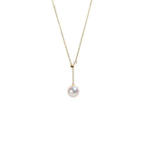 初遇珍珠Y字項鍊 Elegant Akoya Pearl Y Necklace