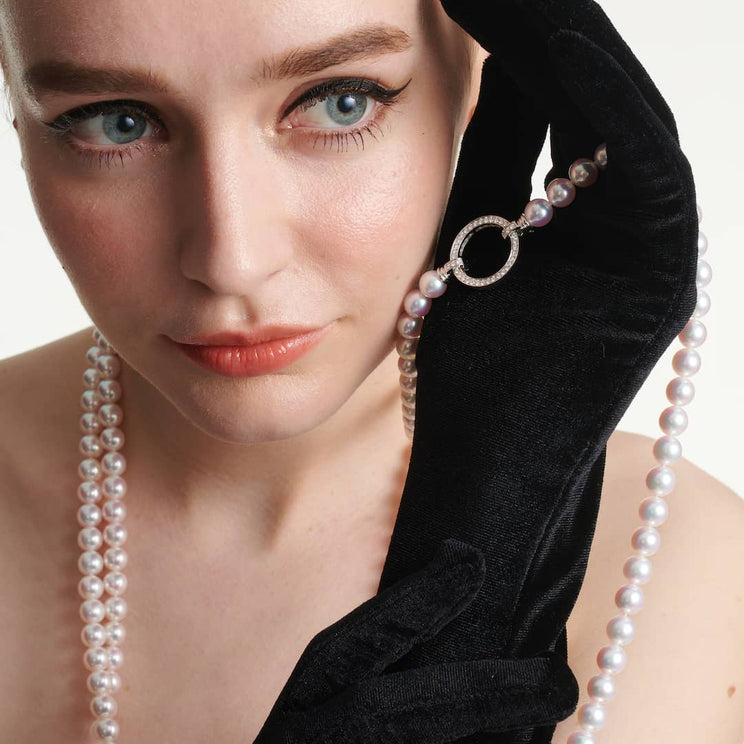 日本珍珠套鍊 Akoya Pearl Rope Strand