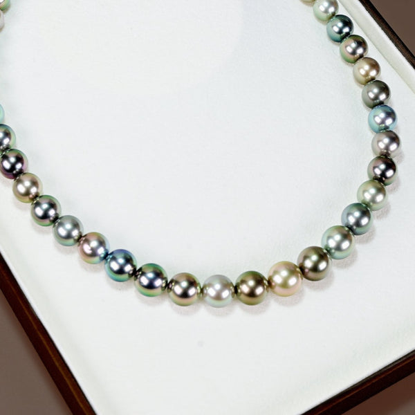 大溪地跳色珍珠項鍊Mondicolor Tahitian Pearl Necklace