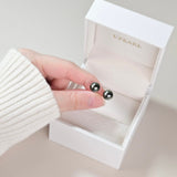 奧黛兒黑珍珠耳環 Odile Tahitian Pearl Earrings