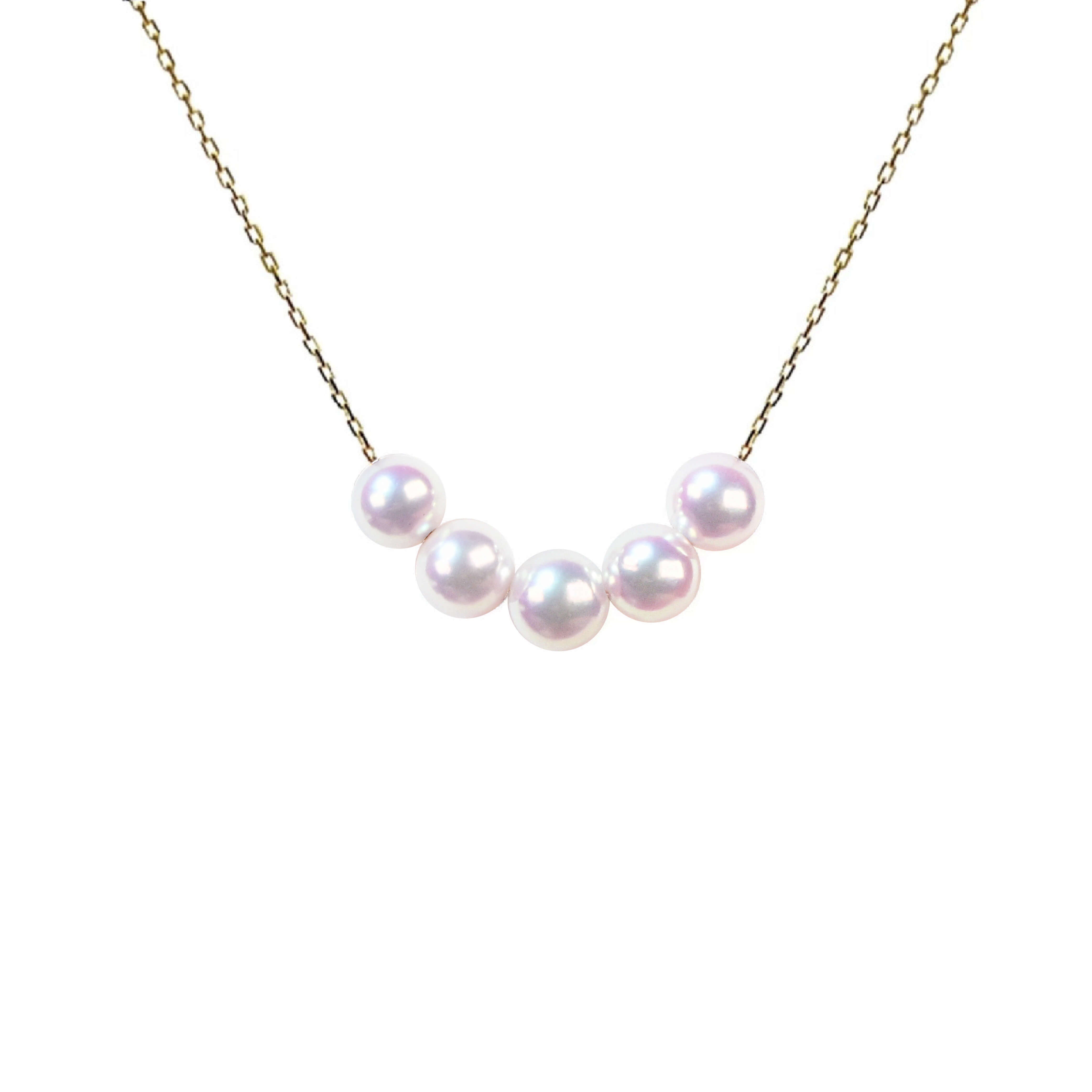 日本Akoya珍珠微笑項鍊